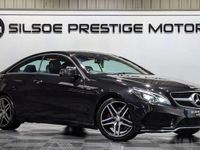 Used Mercedes E220 AMG line 2015 Black Coupe