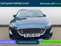 Used Ford Focus Titanium 120 HP (88 kW) 2020 Blue Hatchback