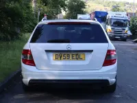 Used Mercedes C180 156 HP (114 kW) 2009 White Estate