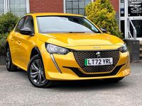 Used Peugeot e-208 Allure+ 98 kW (134 HP) 2022 Yellow Hatchback