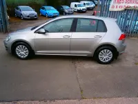 Used VW Golf VII S 105 HP (77 kW) 2013 Silver Hatchback