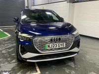 Used Audi Q4 e-tron S-Line 150 kW (204 HP) 2023 Blue SUV