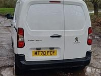 Used Peugeot Partner 2020 White MPV