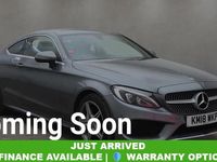 Used Mercedes C200 AMG line 184 HP (135 kW) 2018 Grey Coupe