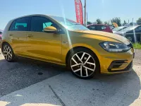 Used VW Golf VII R-line 150 HP (110 kW) 2017 Yellow Hatchback