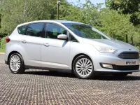 Used Ford C-MAX Titanium 125 HP (91 kW) 2015 Silver MPV