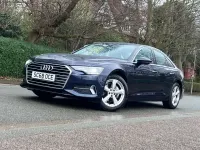Używany Audi A6 Sport 204 KM (150 kW) 2018 Niebieski Sedan/Limuzyna