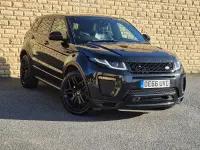 Used Land Rover Range Rover evoque HSE Dynamic 2017 Black Estate
