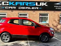 Used Ford Ecosport Zetec 100 HP (73 kW) 2018 Red SUV