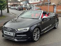Used Audi S3 Cabriolet Advanced 2016 Black Cabriolet