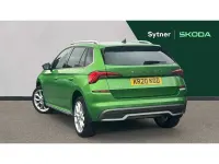 Used Skoda Kamiq SE L 147 HP (108 kW) 2020 Rallye green metallic SUV