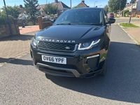 Used Land Rover Range Rover evoque HSE Dynamic 2017 Black Estate