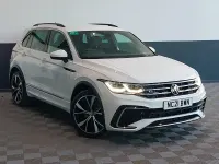 Used VW Tiguan R-line 150 HP (110 kW) 2021 White SUV