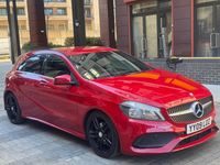 Używany Mercedes A200 AMG line 2015 Czerwony Hatchback
