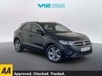 Used VW T-Roc R-line 150 HP (110 kW) 2022 Black SUV