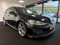 Used VW Golf VII R-line 150 HP (110 kW) 2019 Black Hatchback