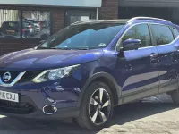 Used Nissan Qashqai N-TEC 130 HP (95 kW) 2016 Blue SUV