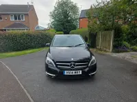 Used Mercedes B180 109 HP (80 kW) 2014 Black Hatchback