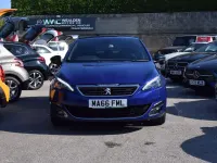 Used Peugeot 308 GT-line 130 HP (95 kW) 2016 Blue Hatchback