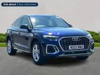 Used Audi Q5 Sportback S-Line 2022 Blue SUV
