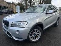 Used BMW X3 184 HP (135 kW) 2013 Silver SUV
