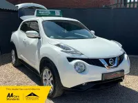 Used Nissan Juke Acenta Premium 115 HP (84 kW) 2015 White SUV