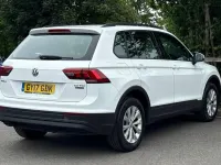 Used VW Tiguan S 147 HP (108 kW) 2017 White SUV