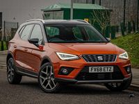 Used Seat Arona XCELLENCE Lux 115 HP (84 kW) 2018 Orange SUV
