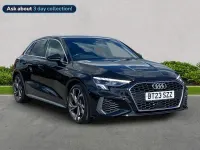 Usado Audi A3 S-Line 150 HP (110 kW) 2023 Preto Sedan