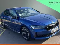 Used Skoda Superb SportLine 110 HP (80 kW) 2026 Cobalt blue metallic Hatchback