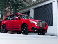 New Rolls Royce Cullinan 2026 St james red SUV
