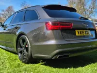 Used Audi A6 Black Edition 320 HP (235 kW) 2015 Grey Estate