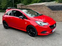 Used Vauxhall Corsa Edition 75 HP (55 kW) 2017 Red Hatchback