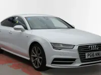 Used Audi A7 S-Line 2016 White Hatchback