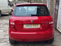 Used Skoda Fabia Elegance 105 HP (77 kW) 2012 Red Hatchback