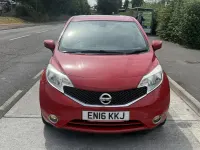 Used Nissan Note Acenta Premium 2016 Red Hatchback