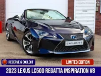 Used Lexus LC 500 2023 Blue Cabriolet