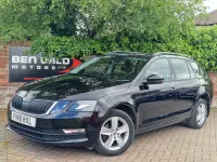 Usado Skoda Octavia SE 150 HP (110 kW) 2018 Preto Carrinha