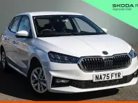 Used Skoda Fabia SE 113 HP (83 kW) 2025 White Hatchback