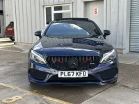Used Mercedes C43 AMG Premium Plus 367 HP (269 kW) 2017 Blue Coupe