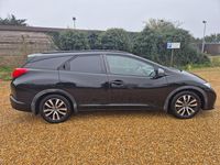 Begagnad Honda Civic S 120 HK (88 kW) 2014 Svart Kombi
