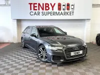 Used Audi A6 S-Line 204 HP (150 kW) 2019 Grey Estate