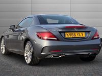 Used Mercedes SLC200 AMG line 184 HP (135 kW) 2017 Selenite grey Cabriolet