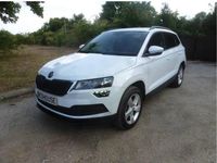 Used Skoda Karoq SE 115 HP (84 kW) 2018 White SUV