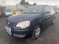 Used VW Polo 55 HP (40 kW) 2005 Blue Hatchback