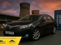 Used Toyota Avensis 141 HP (103 kW) 2014 Black Sedan