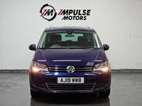 Used VW Sharan SE 150 HP (110 kW) 2019 Blue MPV