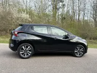 Begagnad Nissan Micra Acenta 2017 Svart Halvkombi
