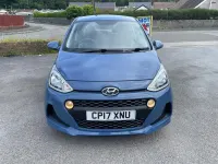 Used Hyundai i10 SE 67 HP (49 kW) 2017 Blue Hatchback