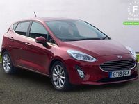 Used Ford Fiesta Titanium 100 HP (73 kW) 2018 Red Hatchback